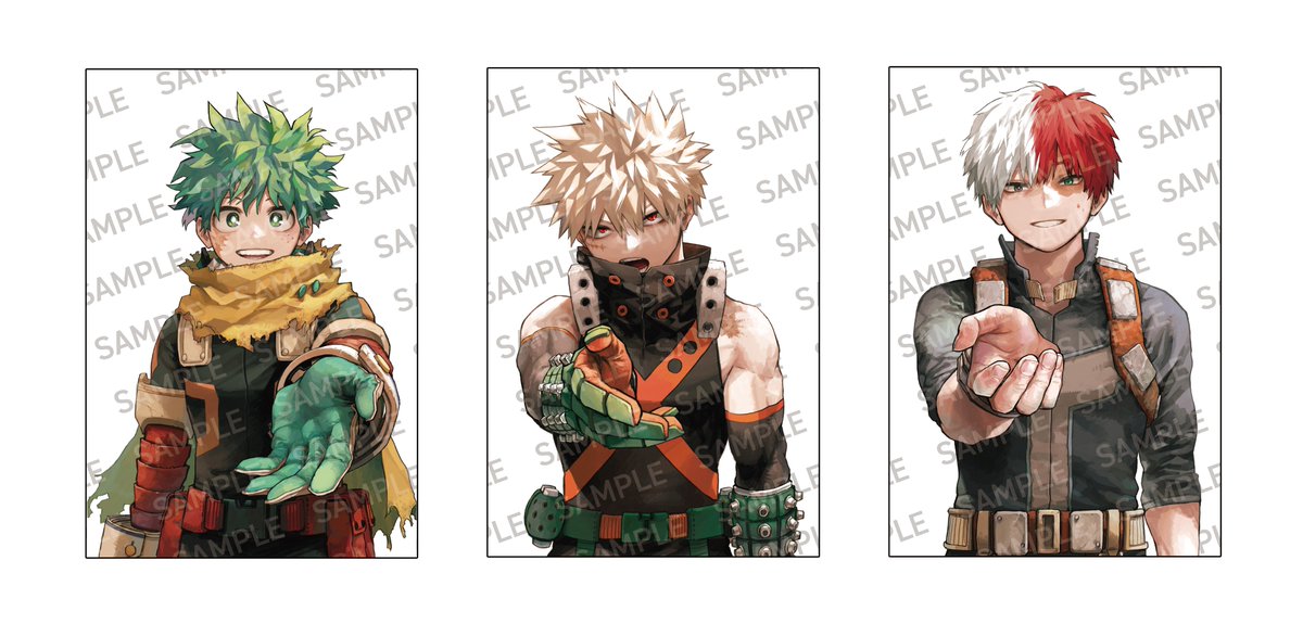 My Hero Academia 42 Final Volume Release Celebration + 3 Bonus Post Card Special Set 3 Types