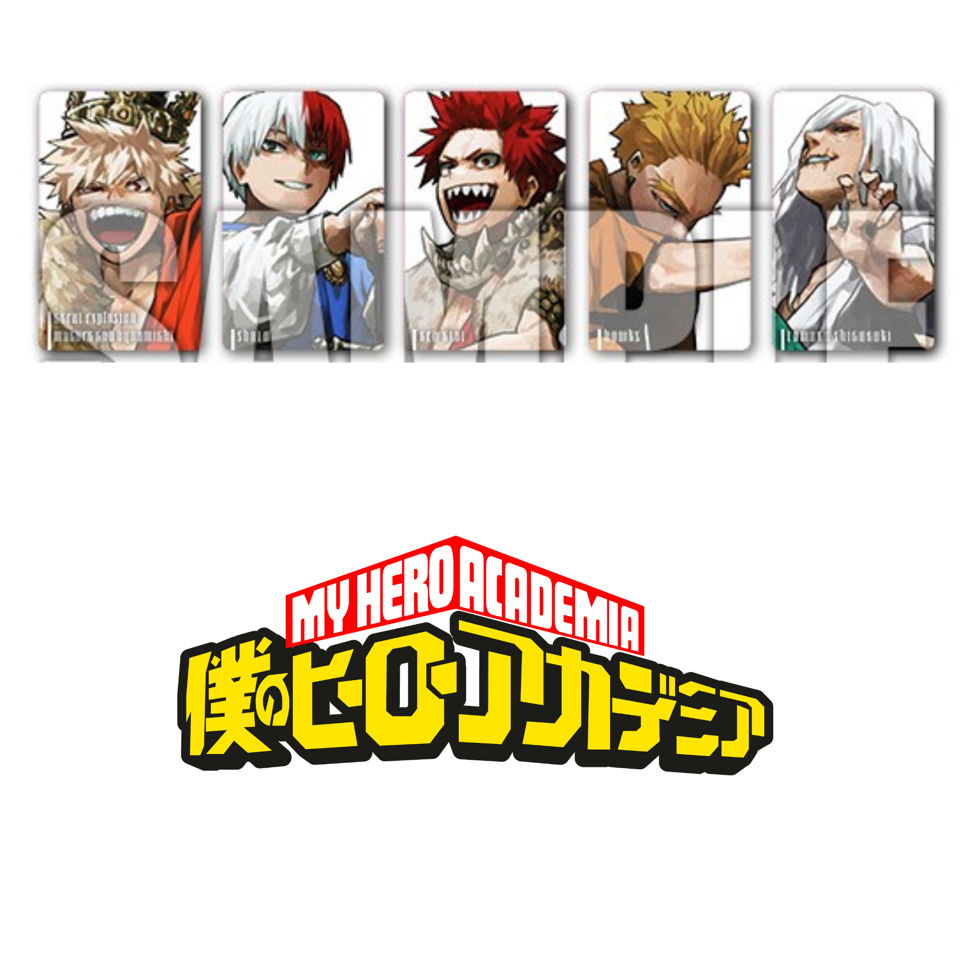 My Hero Academia Jump Giga 2025 Autumn - New Top Ten World Best Hero Character Cards (2 sets / 10 types in total) [Pre-Order Jun 2026]