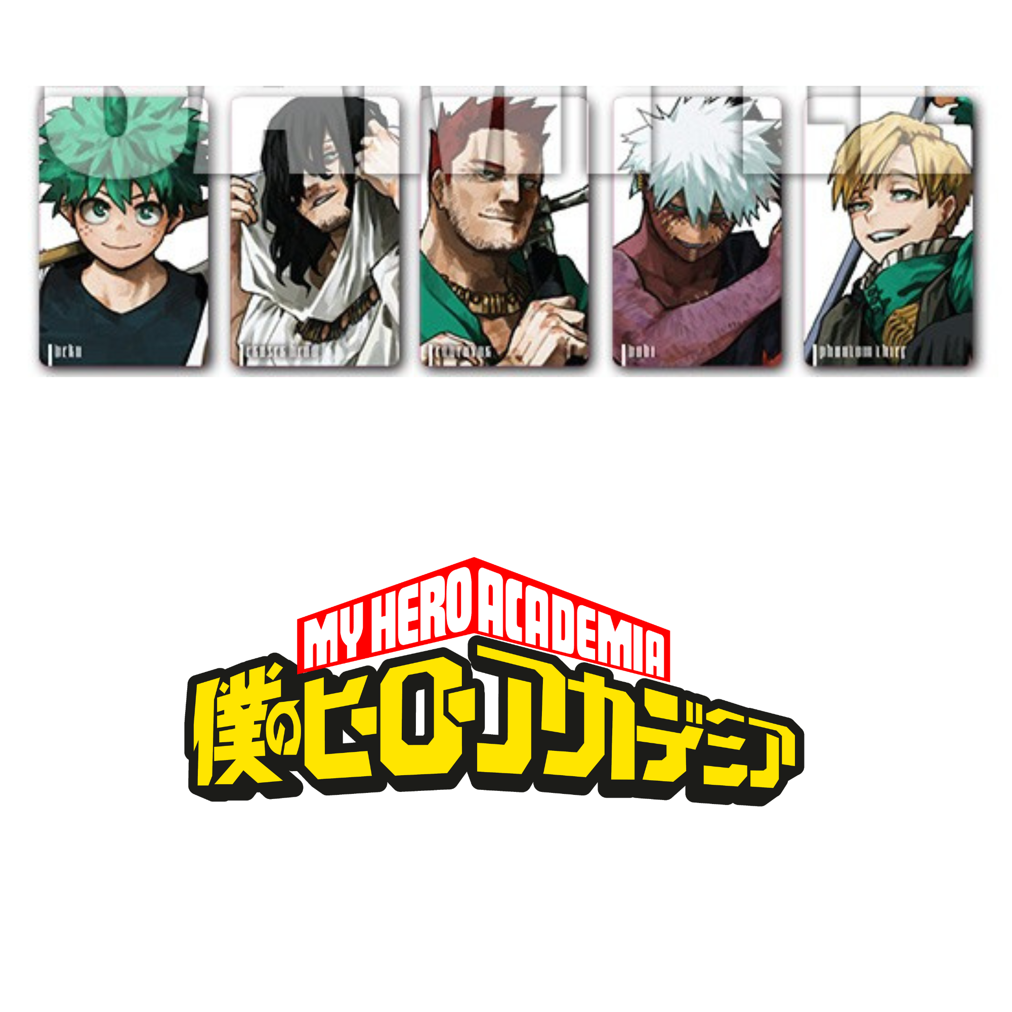 My Hero Academia Jump Giga 2025 Autumn - New Top Ten World Best Hero Character Cards (2 sets / 10 types in total) [Pre-Order Jun 2026]