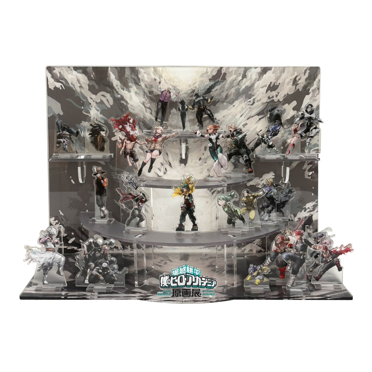 My Hero Academia Original Art Exhibition - Acrylic Figure All-Star Set Key Visual Heroes vs Villains