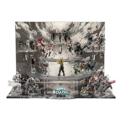 My Hero Academia Original Art Exhibition - Acrylic Figure All-Star Set Key Visual Heroes vs Villains