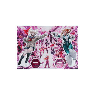 My Hero Academia Original Art Exhibition - Acrylic MEGA Figure W Uravity & Toga Himiko