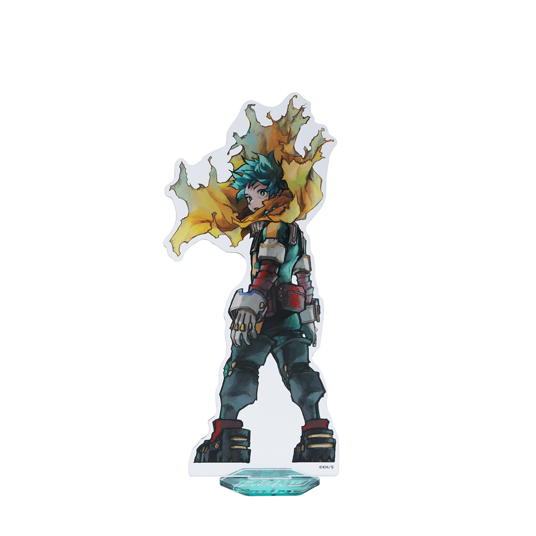 My Hero Academia Original Art Exhibition - Acrylic MEGA Figure W Big Explosion Killer God Dynamite & Tomura Shigaraki