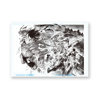 My Hero Academia Original Art Exhibition - Digital manuscript print Former A group