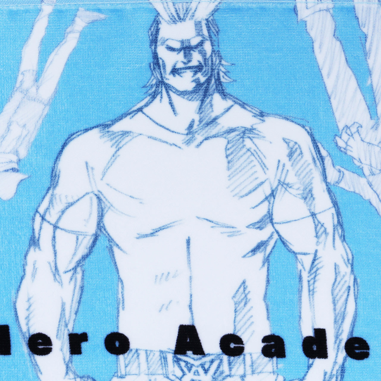 My Hero Academia Original Art Exhibition - Face Towel Blue