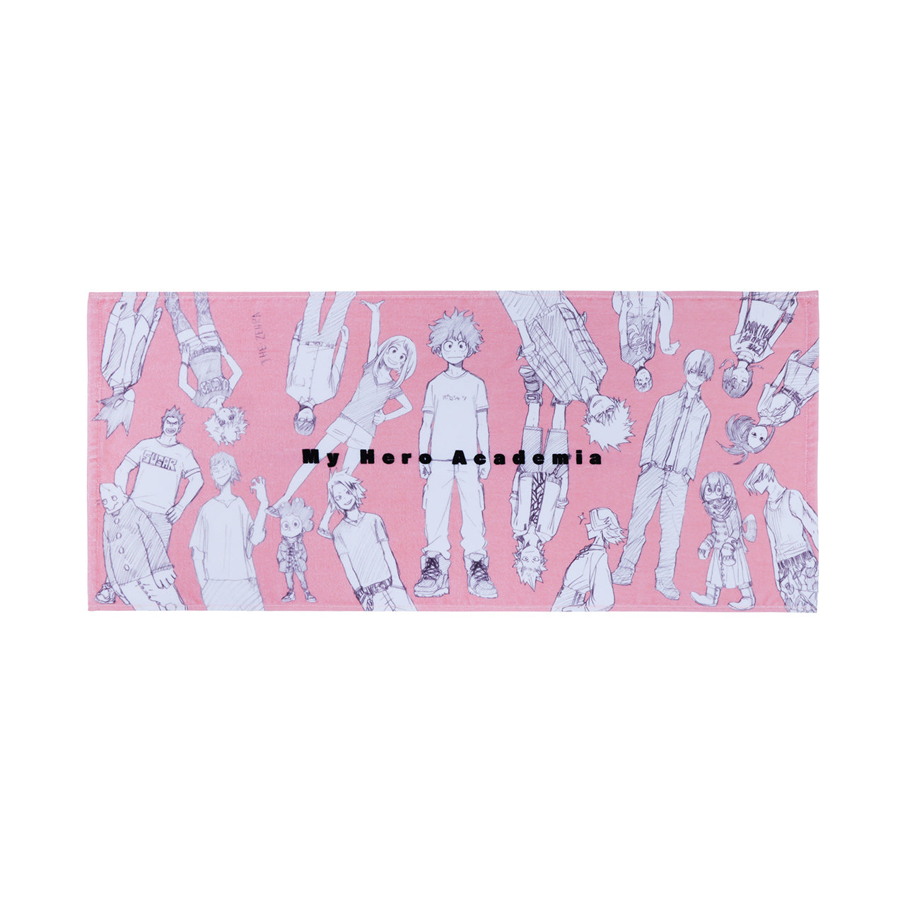 My Hero Academia Original Art Exhibition - Face Towel Pink