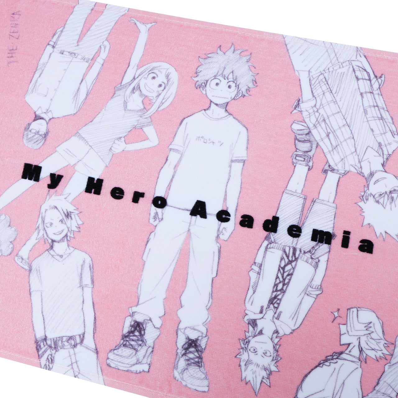 My Hero Academia Original Art Exhibition - Face Towel Pink