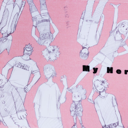 My Hero Academia Original Art Exhibition - Face Towel Pink