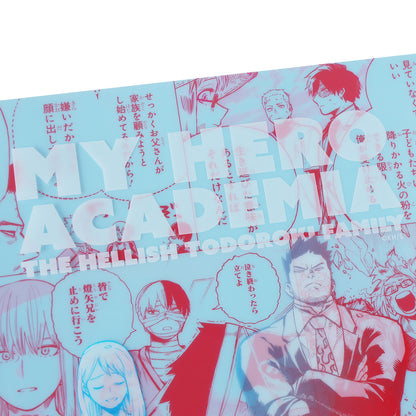 My Hero Academia Original Art Exhibition - Hell's Todoroki Family Clear File