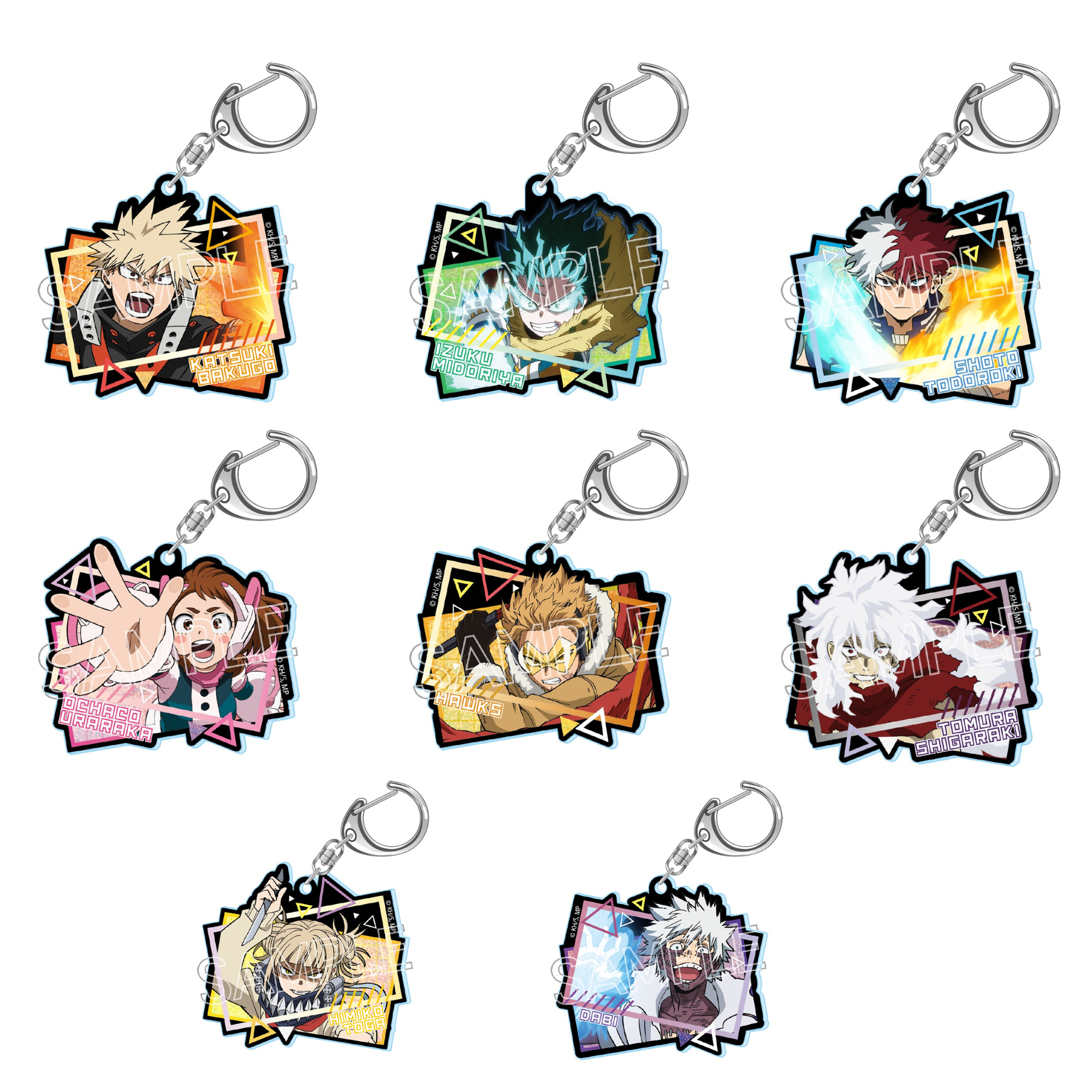 My Hero Academia Shine Series - Sparkly Keychain Vol.2 (8 Types) [Pre-Order Mar 2026]