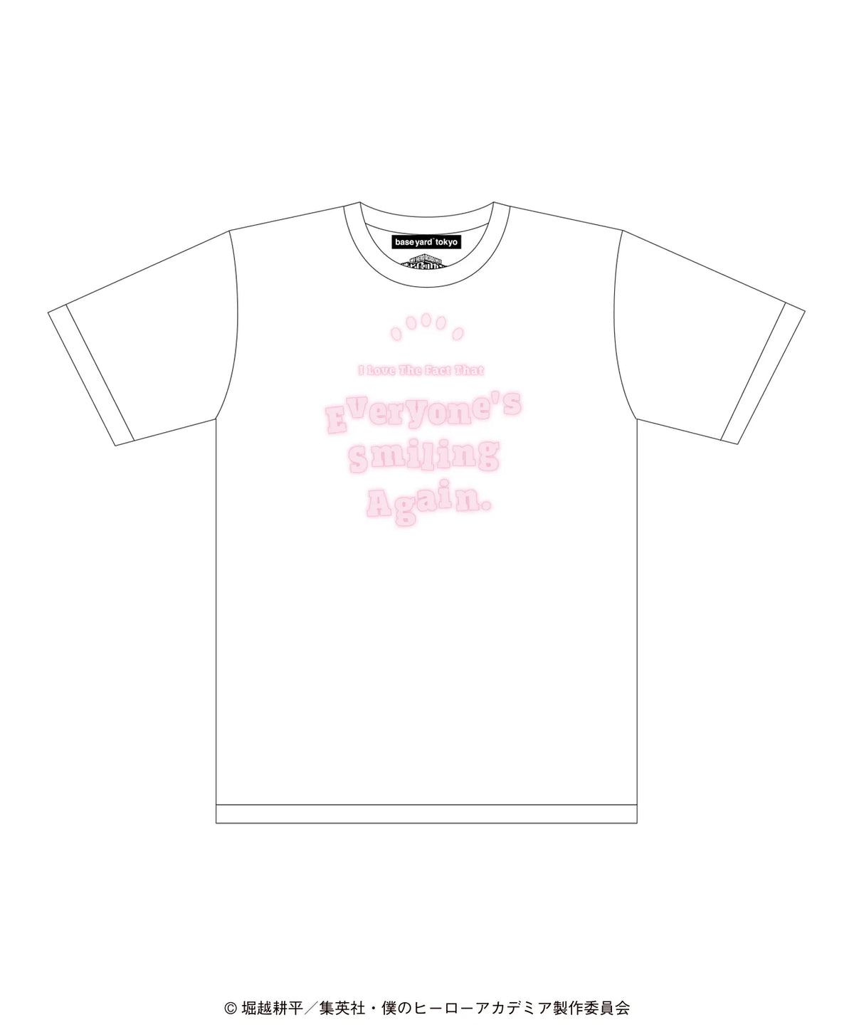 My Hero Academia x Baseyard Tokyo - Original Message T-Shirt Ochaco Uraraka