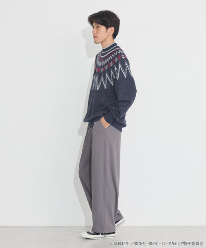 My Hero Academia x Earth Music & Ecology Collection - Shoto Todoroki Image Knit Pullover [Made to Order]