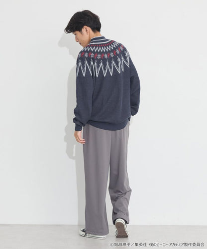 My Hero Academia x Earth Music & Ecology Collection - Shoto Todoroki Image Knit Pullover [Made to Order]