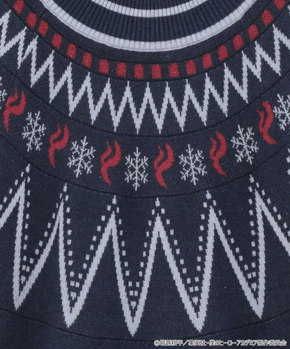 My Hero Academia x Earth Music & Ecology Collection - Shoto Todoroki Image Knit Pullover [Made to Order]