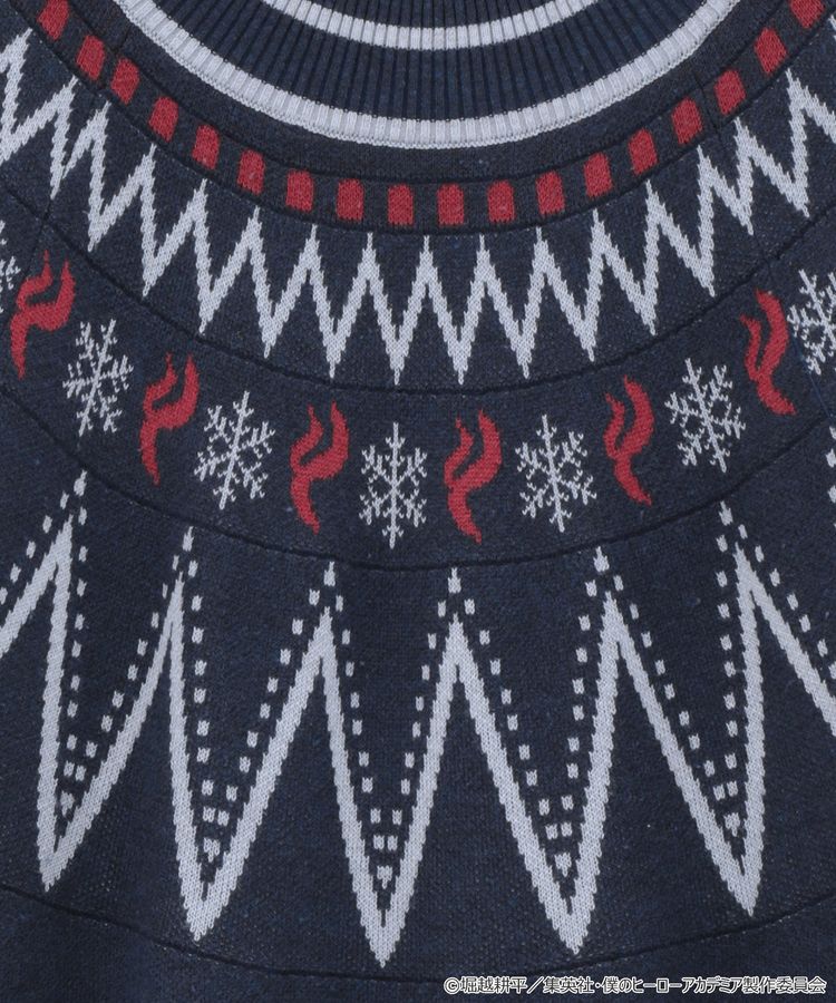 My Hero Academia x Earth Music & Ecology Collection - Shoto Todoroki Image Knit Pullover [Made to Order]