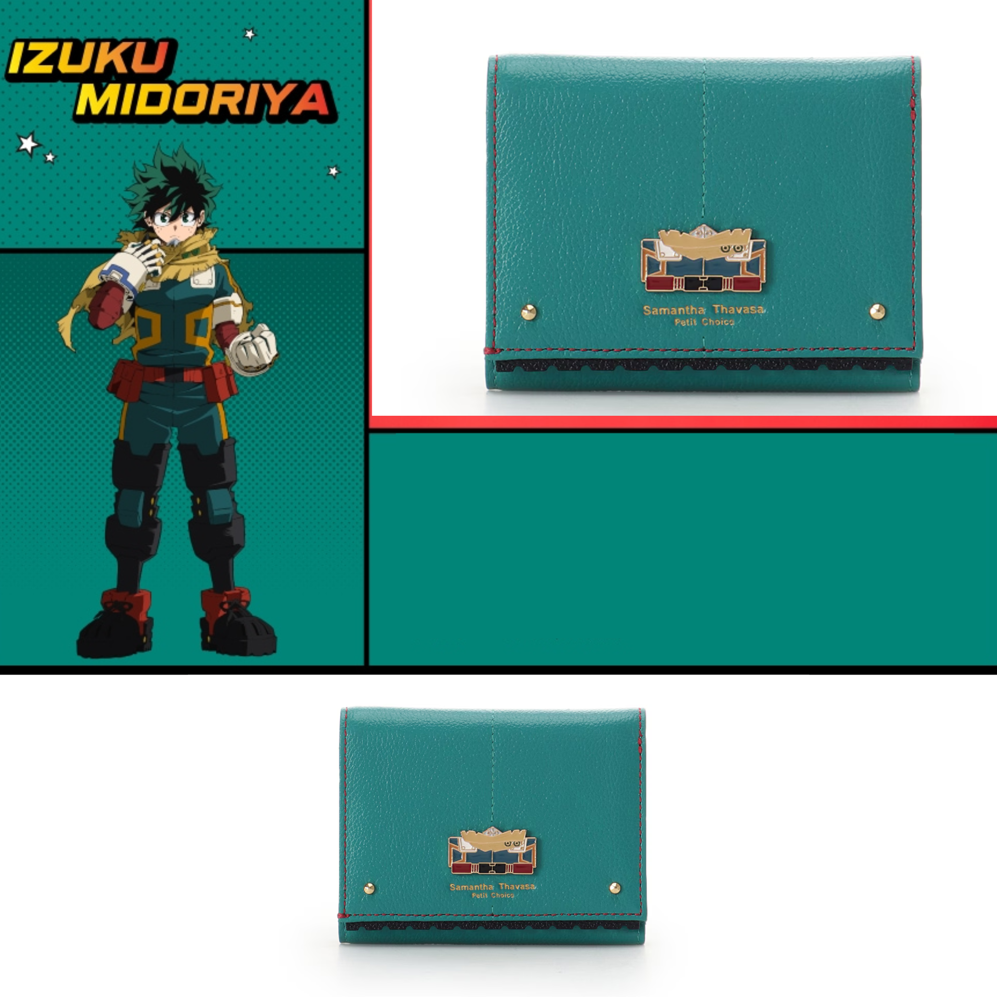 Samantha Choice Thavasa Petit - Folding x Hero My Academia Wallet