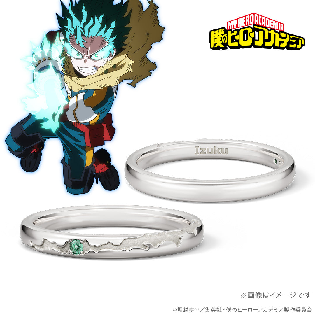 My Hero Academia x U-Treasure - Color Stone Ring Silver (6 Types) [Pre-Order Late Aug 2026]