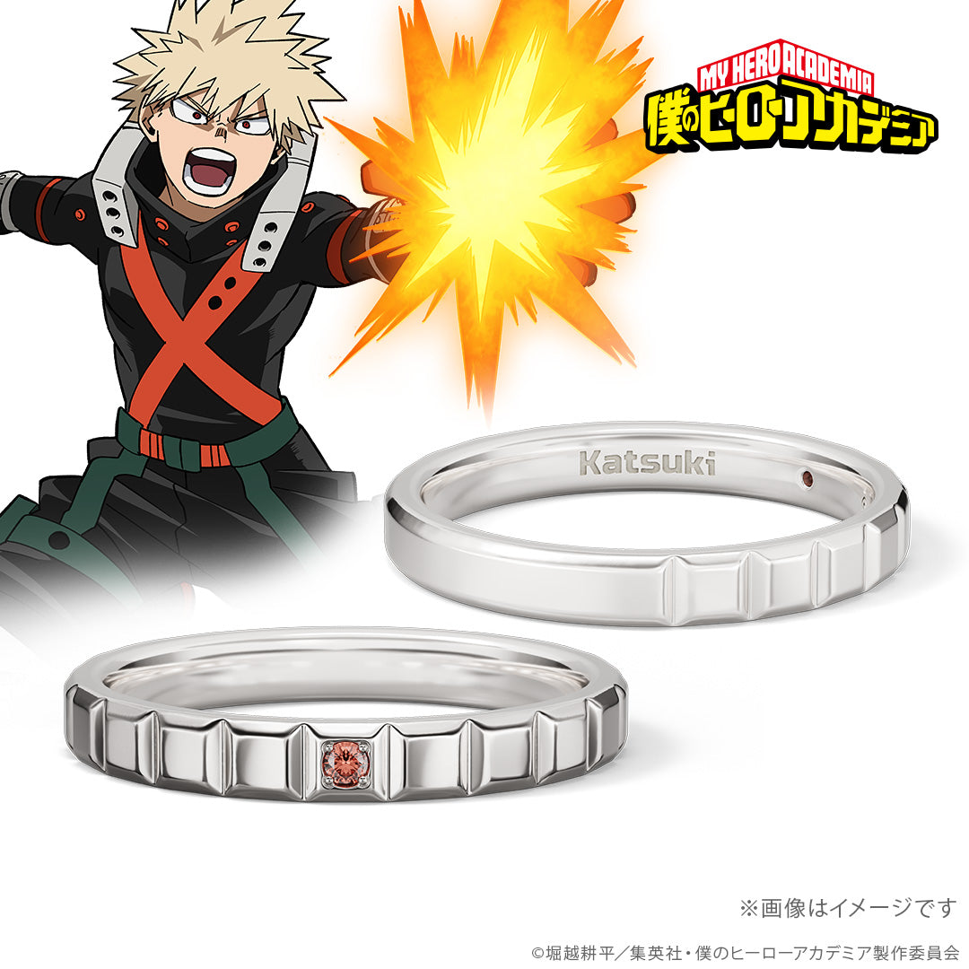 My Hero Academia x U-Treasure - Color Stone Ring Silver (6 Types) [Pre-Order Late Aug 2026]