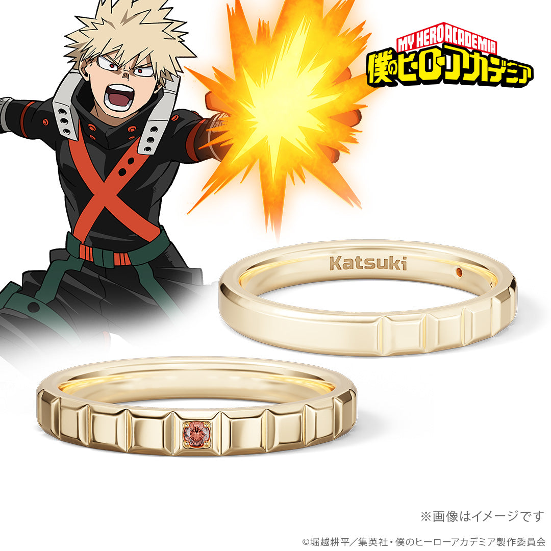 My Hero Academia x U-Treasure - Color Stone Ring Yellow Gold (6 Types) [Pre-Order Late Aug 2026]