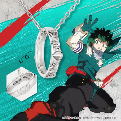 My Hero Academia x U-Treasure - Silver Ring Necklace (4 Types)