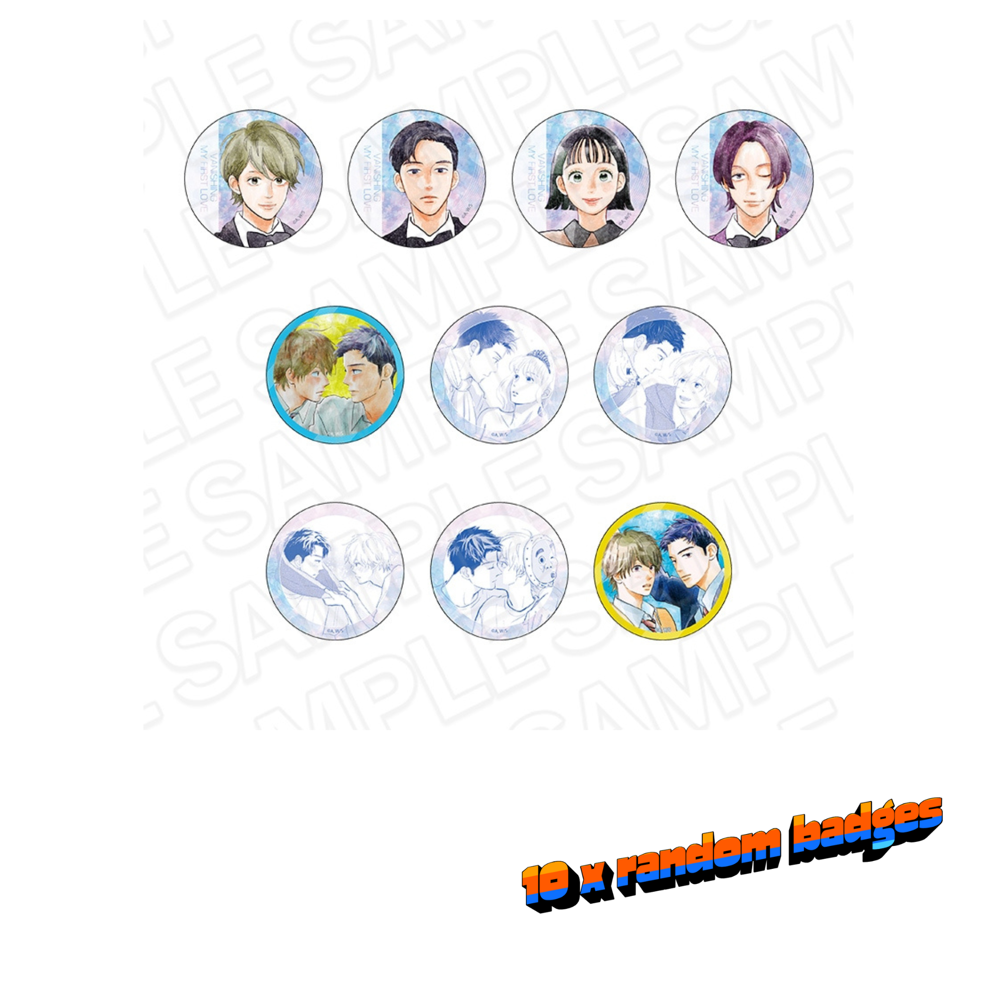 My Love Mix-Up (Kieta Hatsukoi) - Can Badge (Blind 10 Types) [Random] [Pre-Order Late Mar 2026]