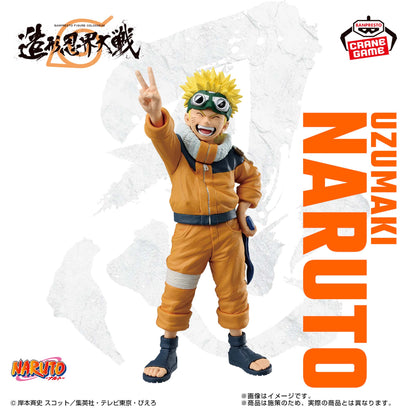 NARUTO BANPRESTO FIGURE COLOSSEUM Sculpted Ninja World War Uzumaki Naruto