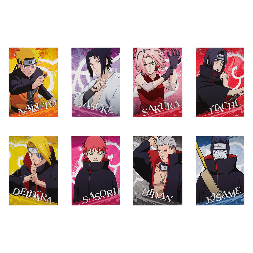 ICHIBAN KUJI NARUTO Shippuden Connected Feelings - F Prize - Clear Poster (Complete set 8 Types)