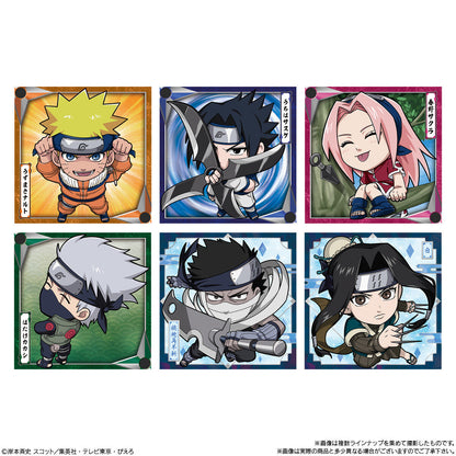 NARUTO SHIPPUDEN - NIFORMATION NARUTO SHIPPUDEN SHINOBI WORLD SEAL WAFER VOL.3 - CANDY TOYS, SNACKS (BOX OF 20 PCS)