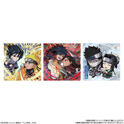 NARUTO SHIPPUDEN - NIFORMATION NARUTO SHIPPUDEN SHINOBI WORLD SEAL WAFER VOL.3 - CANDY TOYS, SNACKS (BOX OF 20 PCS)