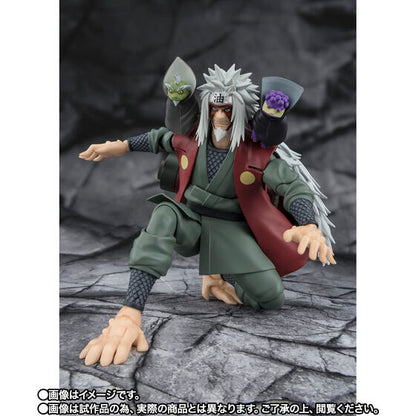 NARUTO SHIPPUDEN S.H.FIGUARTS - JIRAIYA SACRED ART MASTERY KINOHA NO GOUJIN SENNIN MODE SET