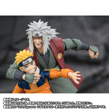 NARUTO SHIPPUDEN S.H.FIGUARTS - JIRAIYA SACRED ART MASTERY KINOHA NO GOUJIN SENNIN MODE SET