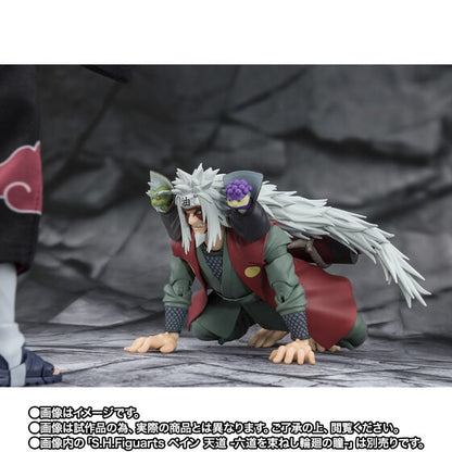 NARUTO SHIPPUDEN S.H.FIGUARTS - JIRAIYA SACRED ART MASTERY KINOHA NO GOUJIN SENNIN MODE SET