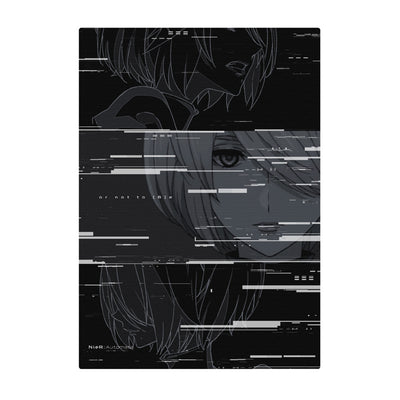NieR Kuji NieR : Automata Ver1.1A Broadcast Commemoration Kuji 2 - D Prize Visual Sheet Complete Set of 4 Types