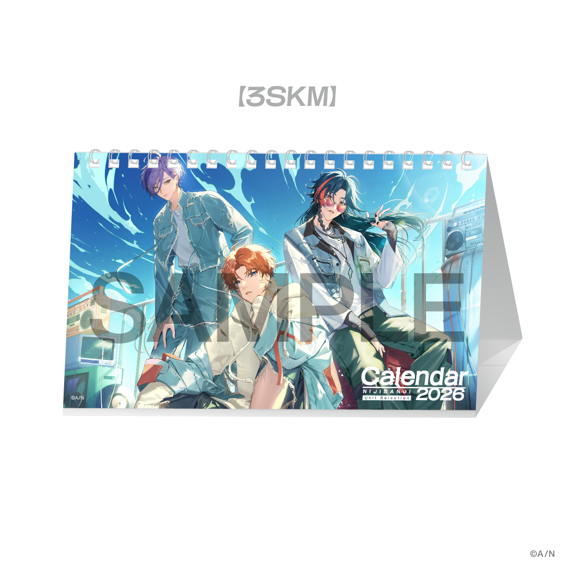 NIJISANJI - 2026 Desk Calendar (4 Types)