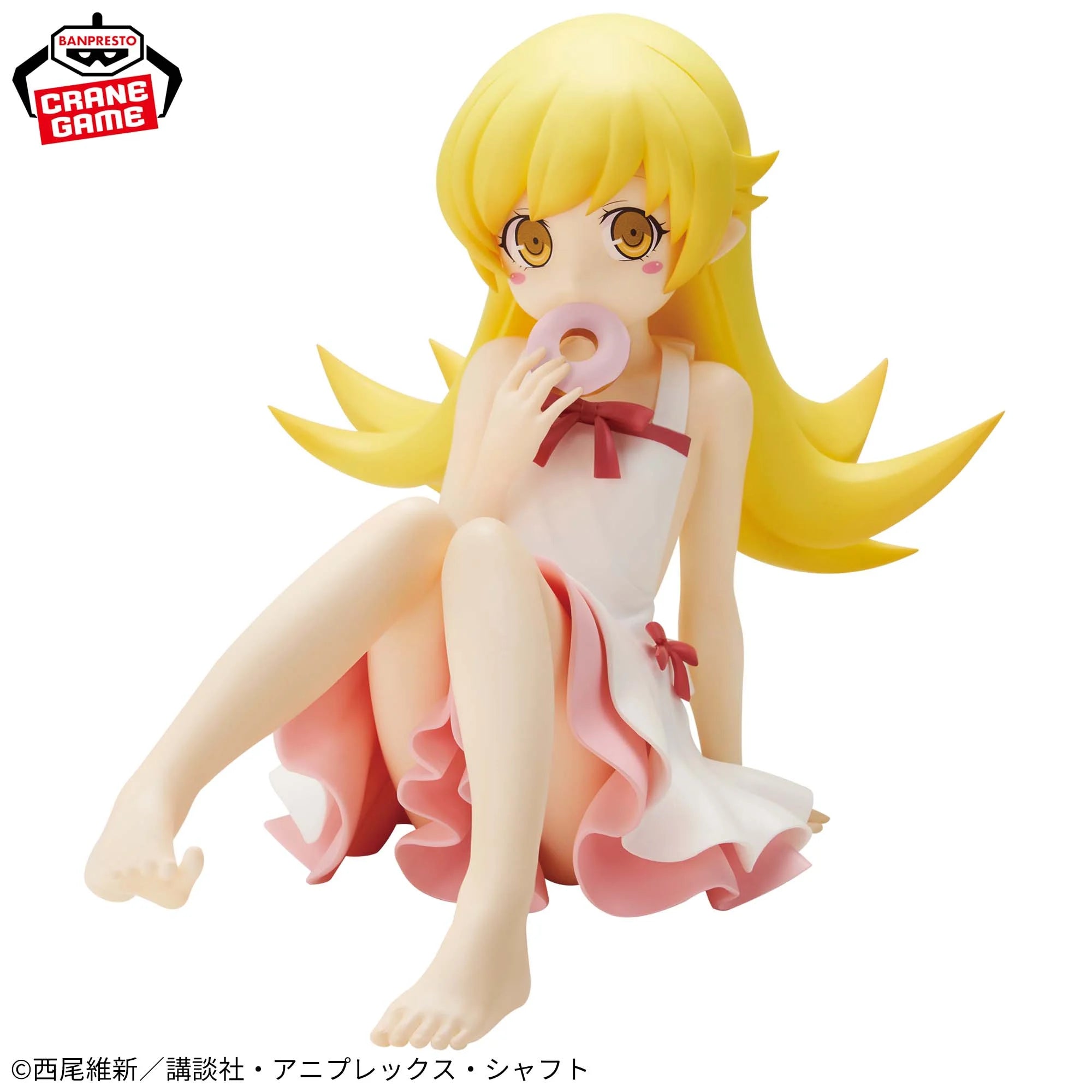 NISIO ISIN ANIME PROJECT MONOGATARI SERIES FIGURE RELAX TIME - SHINOBU OSHINO