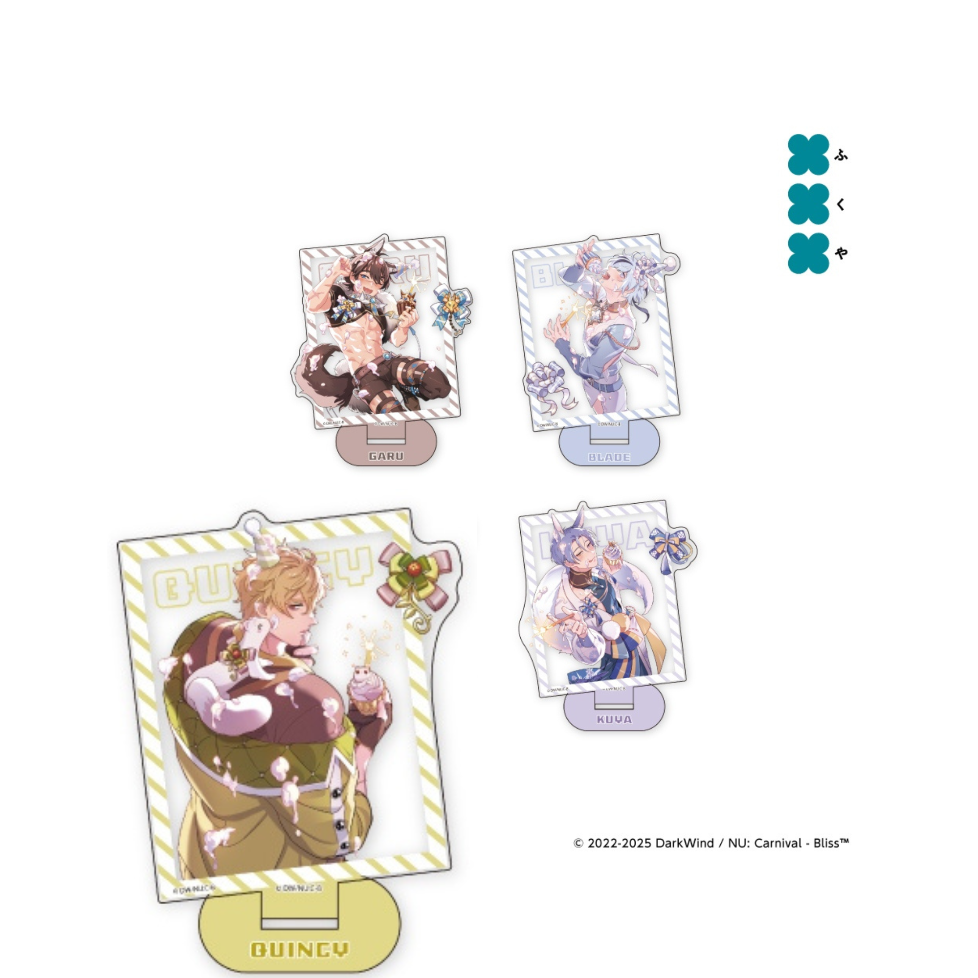 NU: Carnival Bliss GiGO Exclusive - Acrylic Stand vol.3 (4 Types)