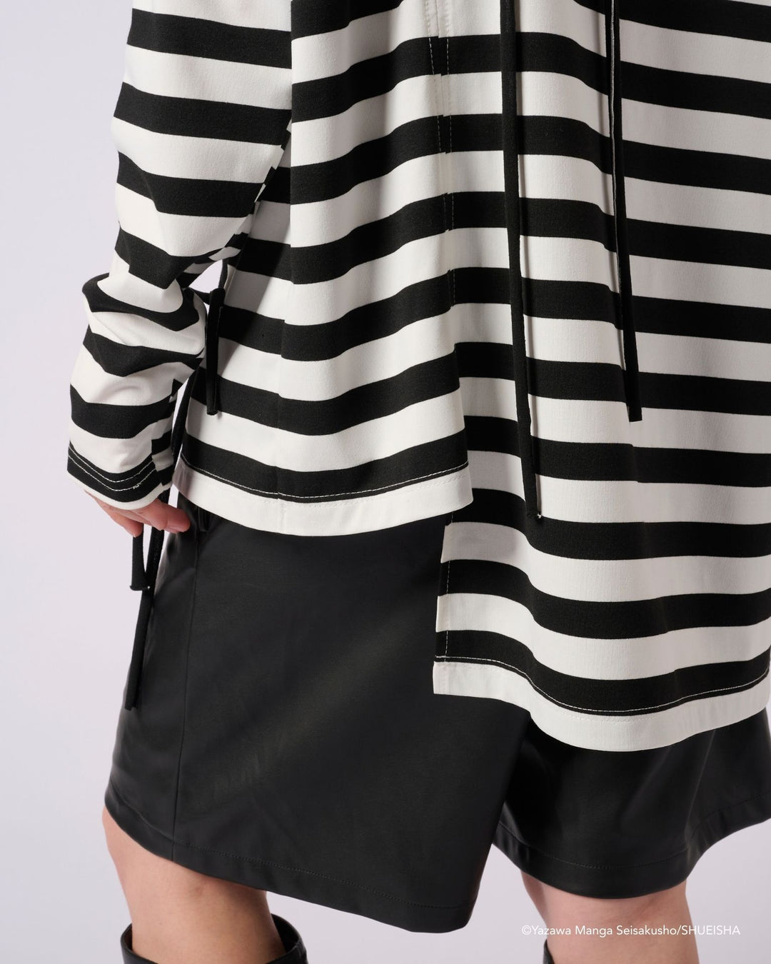 nana Nana x Addixy Collaboration - Border Lace-Up Tops (2 Types) [Pre