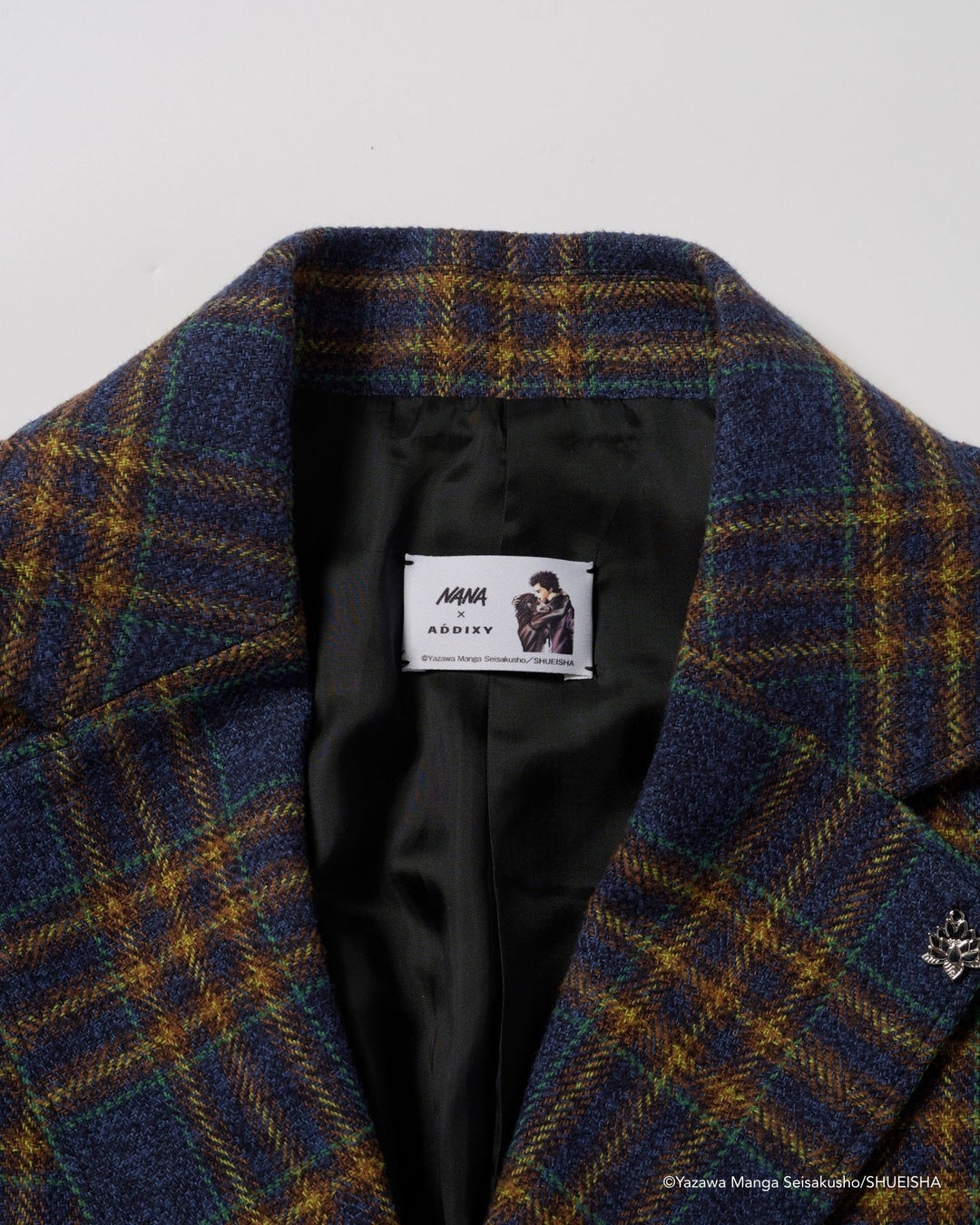 Nana x Addixy Collaboration - Check Cropped Jacket [Pre-Order Apr