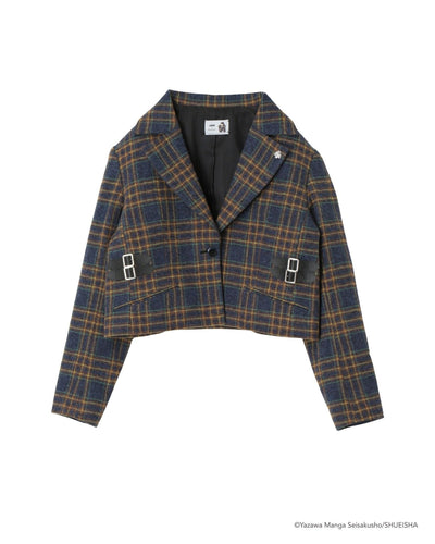 Nana x Addixy Collaboration - Check Cropped Jacket [Pre-Order Jul 2026]
