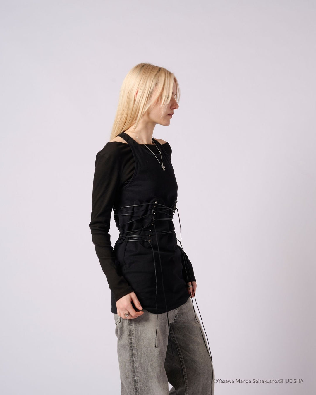 Nana x Addixy Collaboration - Lace-up Top [Pre-Order Apr 2026
