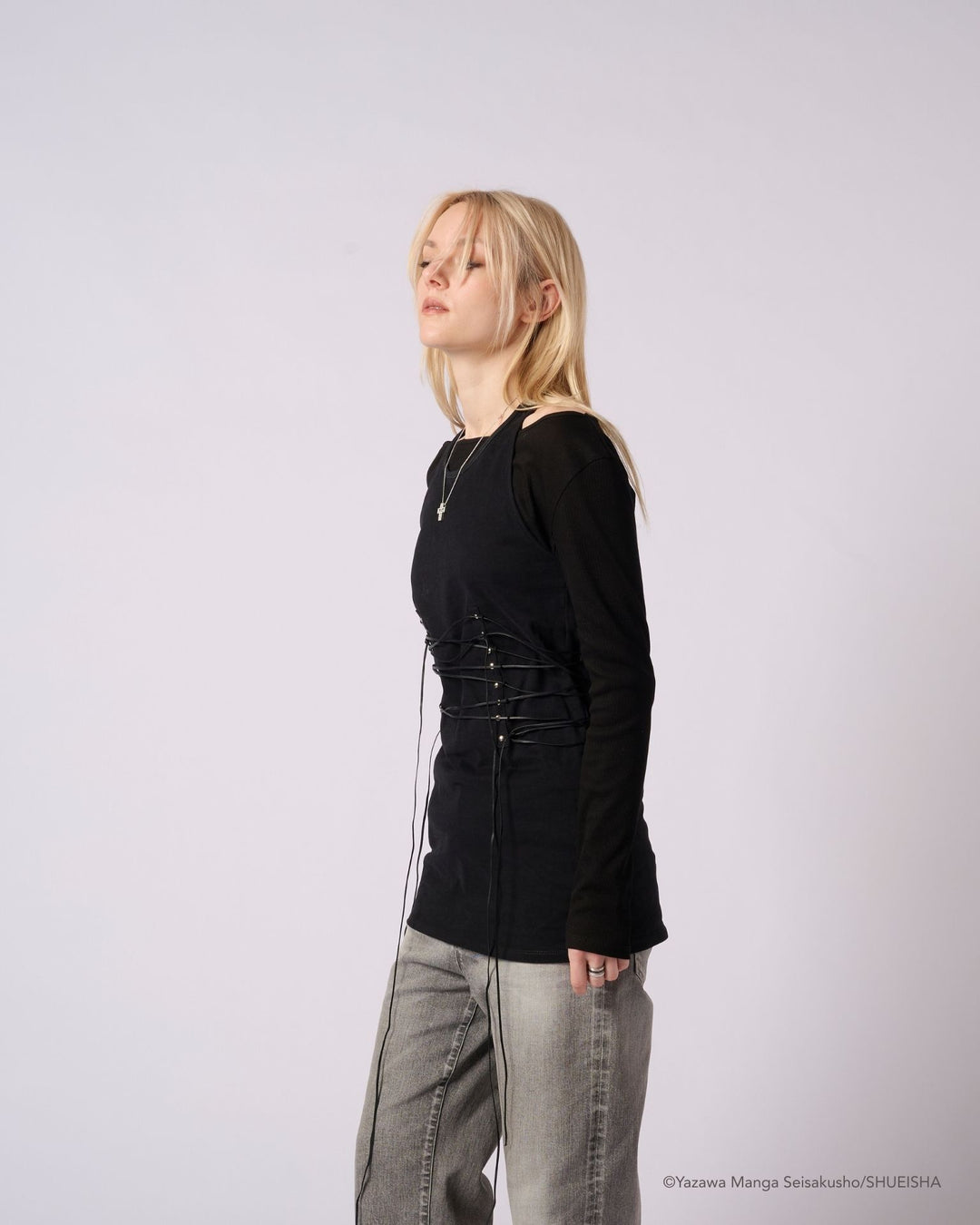 Nana x Addixy Collaboration - Lace-up Top [Pre-Order Apr 2026