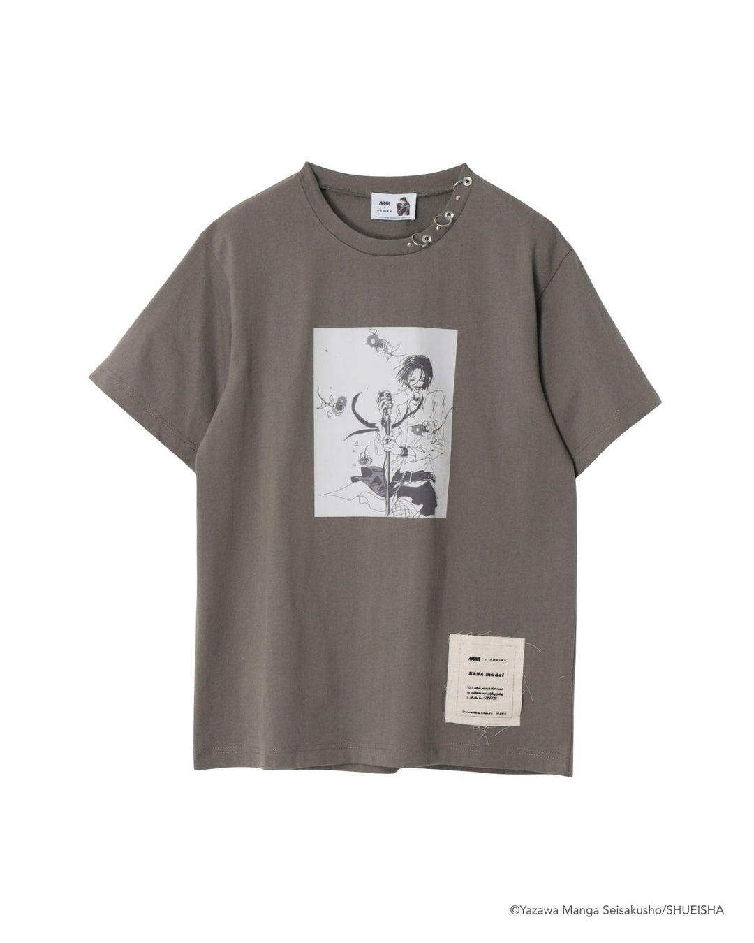 古着nana Nana x Addixy Collaboration - Live Graphic Tee (2 Types) [Pre