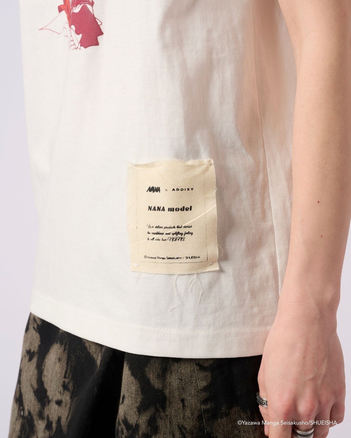 NANA♡ Nana x Addixy Collaboration - Live Graphic Tee (2 Types) [Pre
