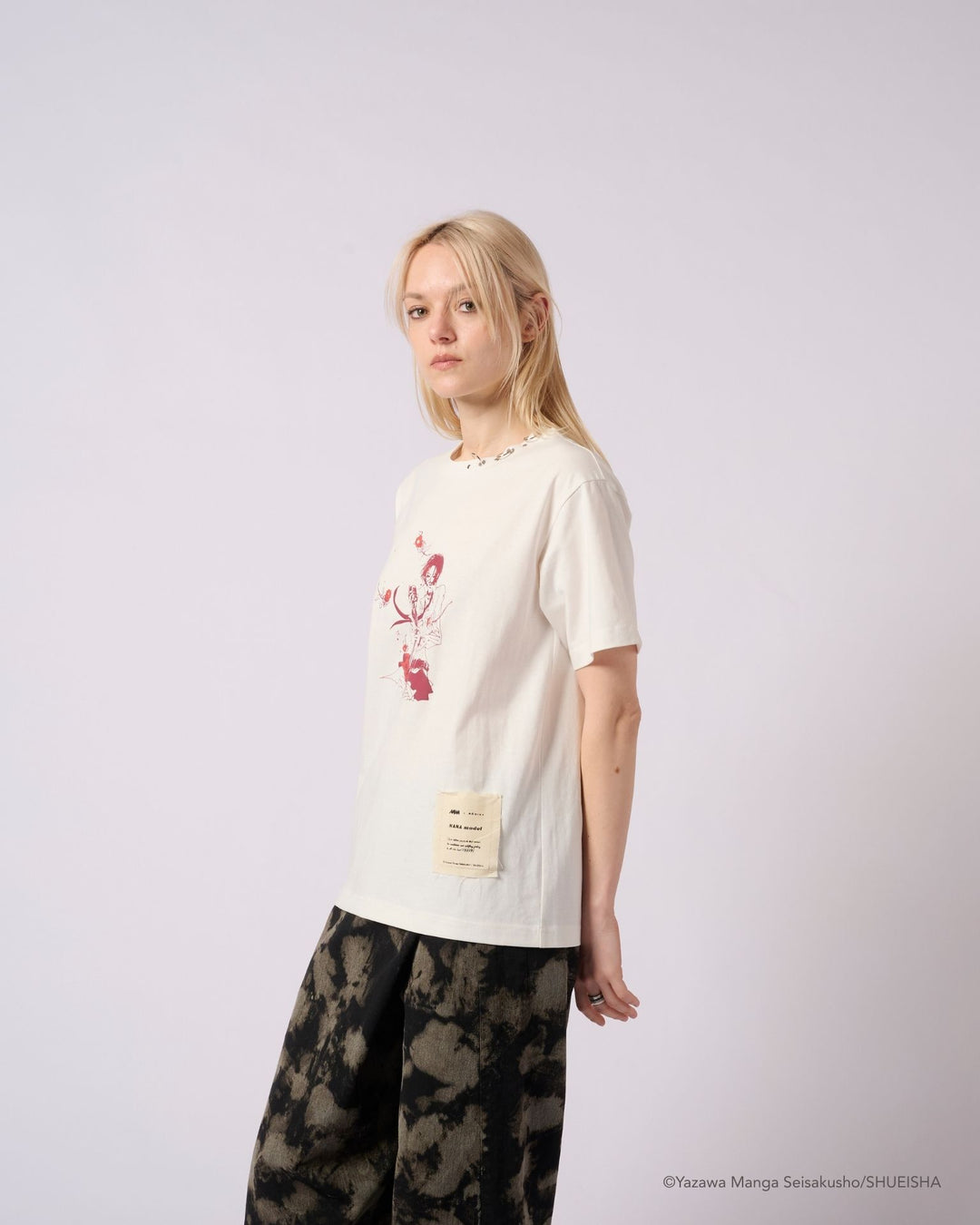 Nana x Addixy Collaboration - Live Graphic Tee (2 Types) [Pre