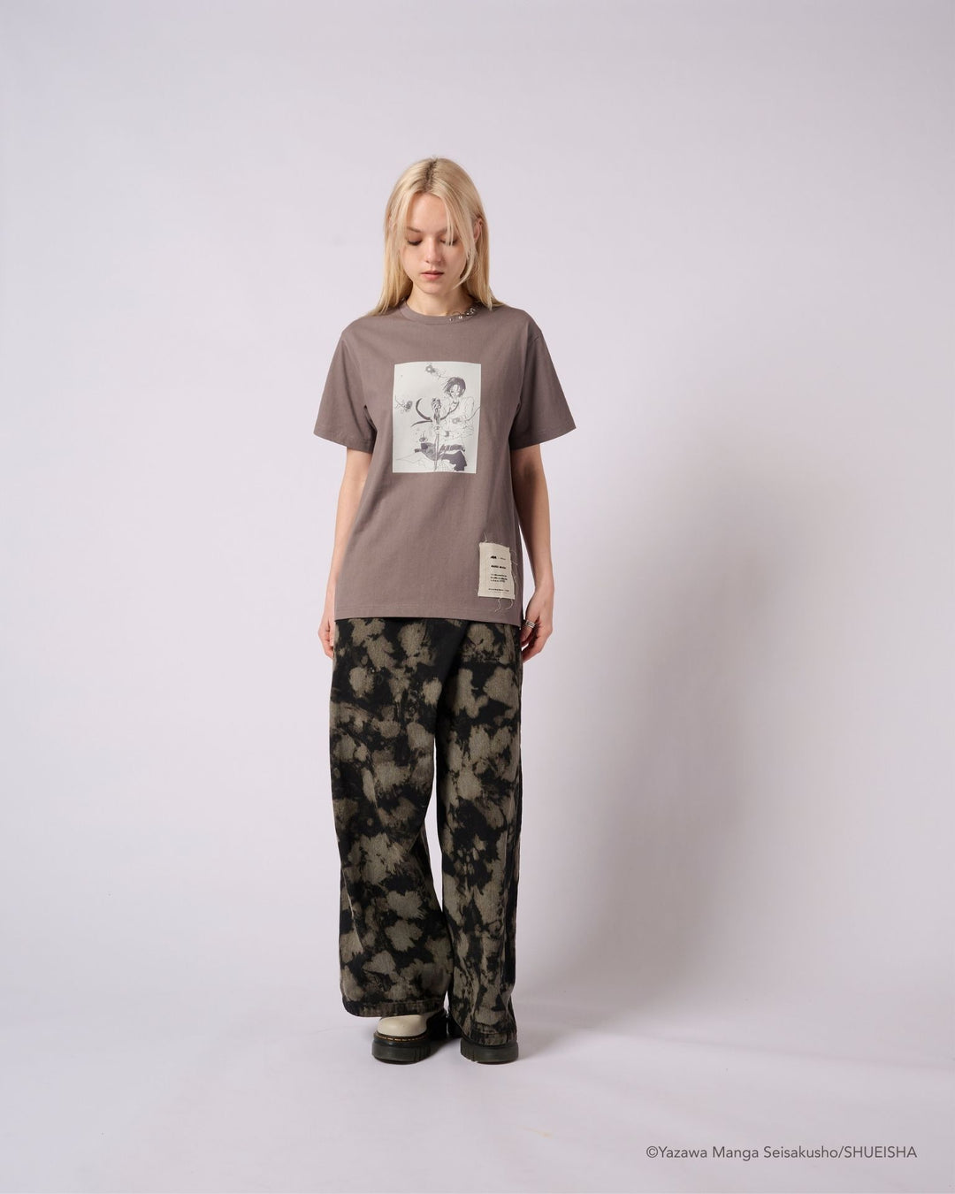 Nana x Addixy Collaboration - Live Graphic Tee (2 Types) [Pre