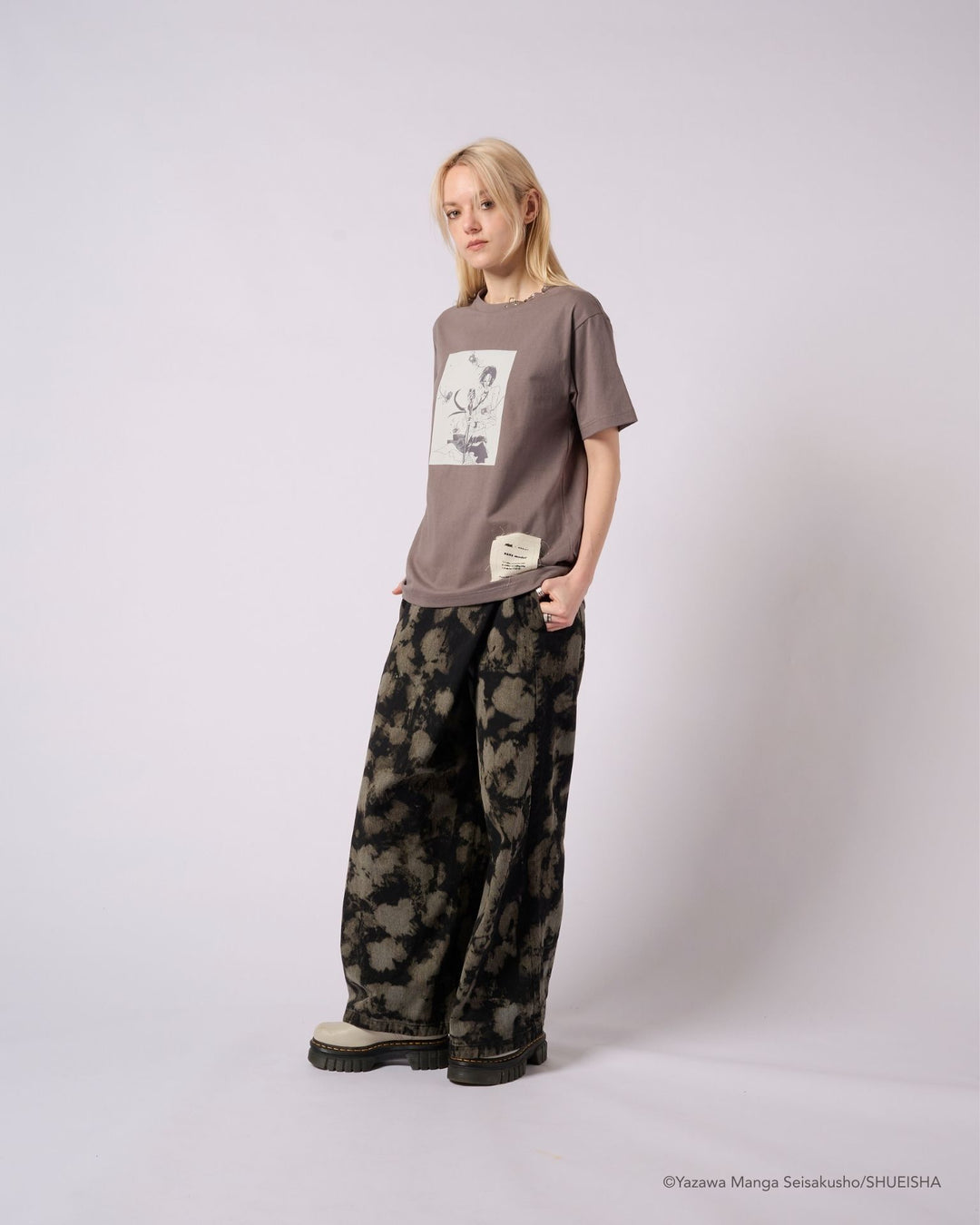 Nana x Addixy Collaboration - Live Graphic Tee (2 Types) [Pre