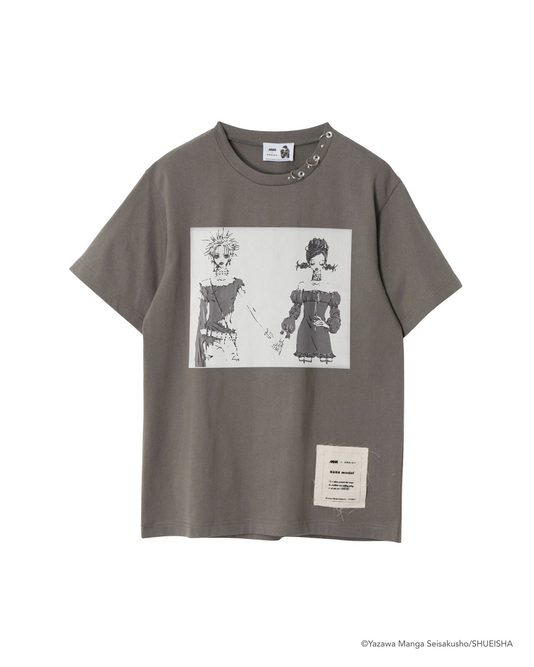 Nana x Addixy Collaboration - Nana & Hachi Graphic Tee (2 Types