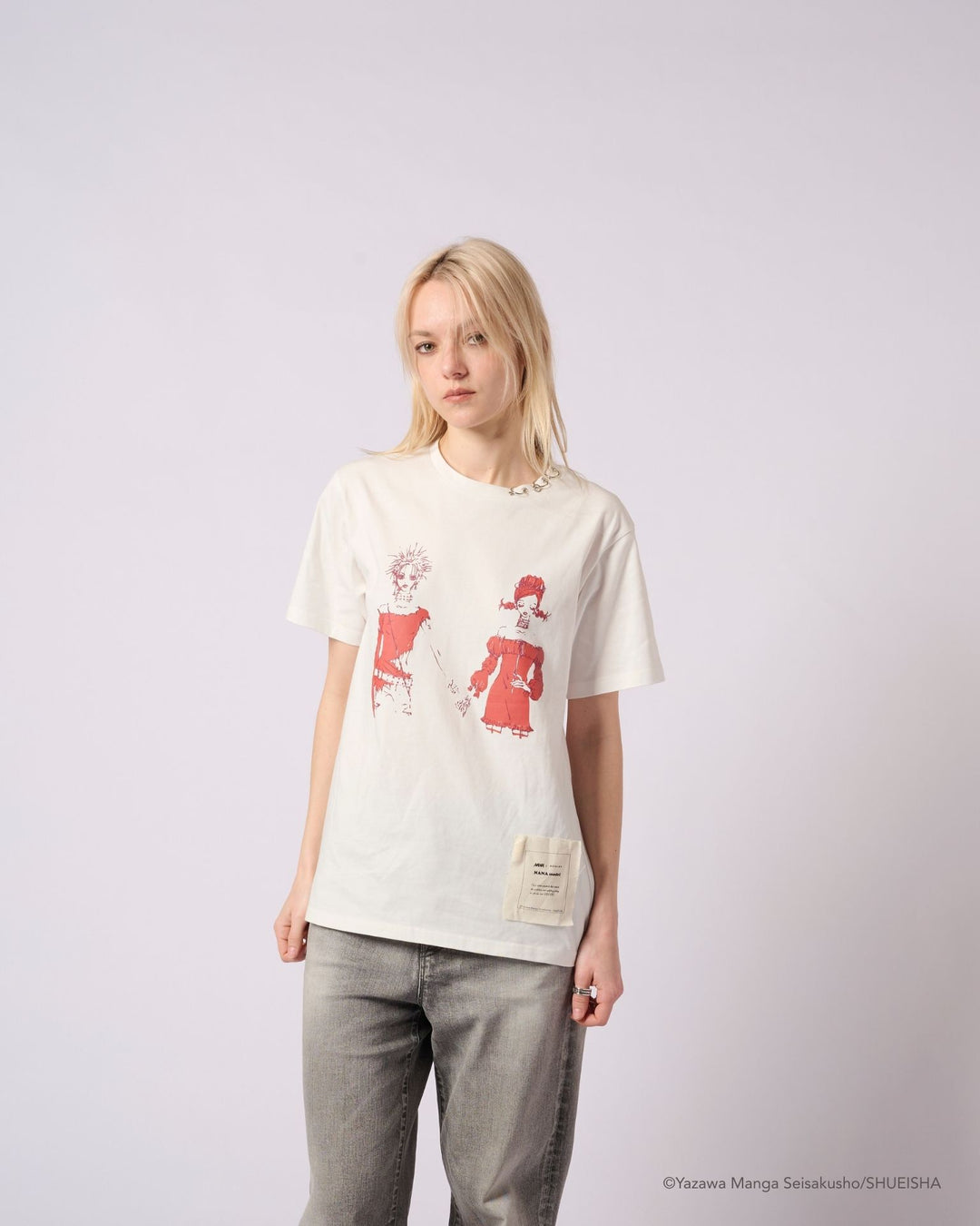 Nana x Addixy Collaboration - Nana & Hachi Graphic Tee (2 Types