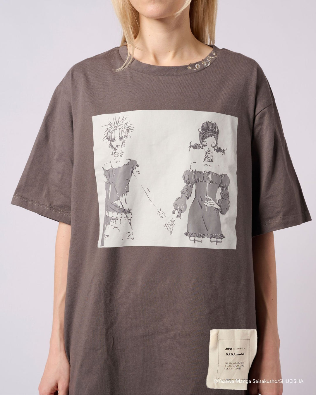 Nana x Addixy Collaboration - Nana & Hachi Graphic Tee (2 Types