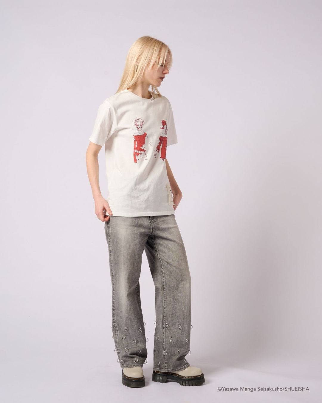 Nana x Addixy Collaboration - Nana & Hachi Graphic Tee (2 Types